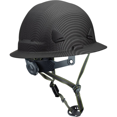 Fibre Metal Climbing Style Helmet with Full Brim, Meets CSA Type 2, Ratchet Suspension, Non-Vented Absolute Business Supply