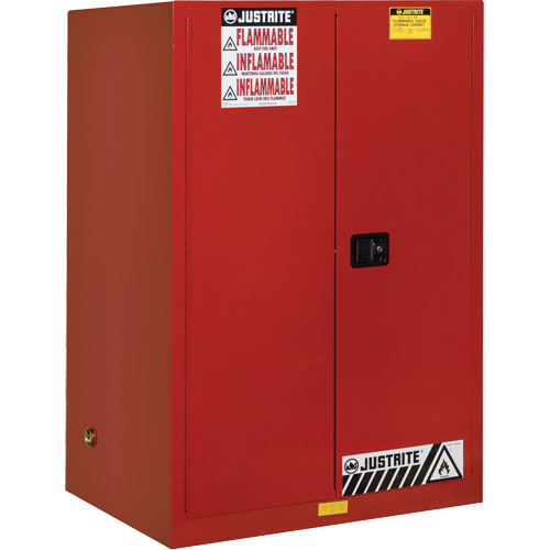 Armoire pour produits inflammables Sure-Grip EX, 90 gal., 2 Porte(s), 43" La x 65" h x 34" p Absolute Business Supply