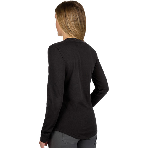 FREEFLEX Long-Sleeve Hybrid T-Shirt, Women's, X-Small, Purple Absolute Business Supply