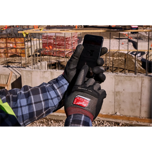 High-Dexterity Anti-Vibration Gloves, Size Small, Synthetic Palm Absolute Business Supply
