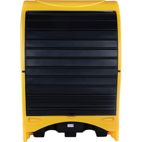 Palette contre les d&eacute;versements &agrave; couvercle dur pour 2 barils, 43,11" lo x 61,61" la x 83,07" h, Capacit&eacute; de charge 1433 lb Absolute Business Supply