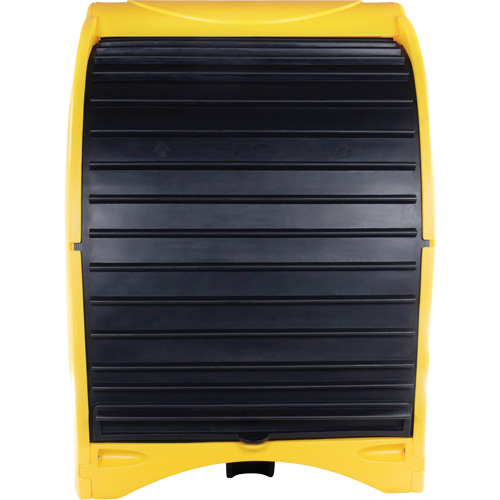 Palette contre les d&eacute;versements &agrave; couvercle dur pour 4 barils, 68,11" lo x 61,61" la x 83,07" h, Capacit&eacute; de charge 1433 lb Absolute Business Supply