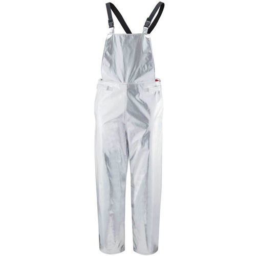 Heat Reflective Bib-Overalls, 2X-Large, Aluminized PBI Kevlar&reg; Absolute Business Supply