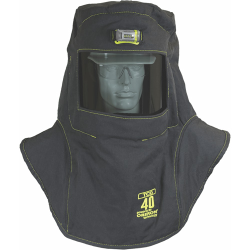 TCG Arc Flash Hood, Black, 40 cal/cm², ANSI Z87.1/ASTM F1506/ASTM F1959/ASTM F2178/Meets/Exceeds CSA Z462/NFPA 70E, 4 Arc Flash PPE Category Level Absolute Business Supply