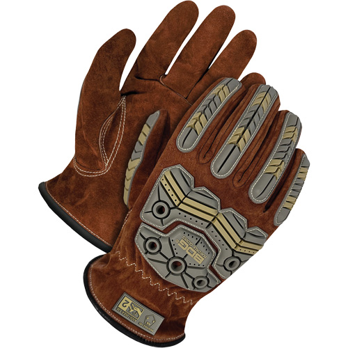 Classic Reverse Grain Driver Gloves, Large, Grain Pigskin Palm Absolute Business Supply