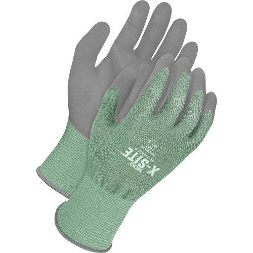 Gants enduits r&eacute;sistants &agrave; la coupe pour &eacute;cran tacticle X-Site, Taille 6, Calibre 18, Rev&ecirc;tement Polyur&eacute;thane, Enveloppe en PEHP, ASTM ANSI niveau A4 Absolute Business Supply