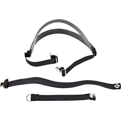 Support de rechange Comfo Classic pour demi-masque respiratoire, ensemble bandeau et sangle de cou Absolute Business Supply