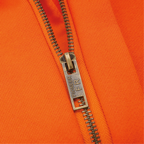 Heavyweight Safety Hoodie, Women's, X-Small, High Visibility Orange Absolute Business Supply