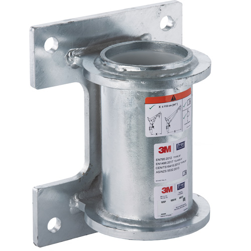 DBI-SALA&reg; Confined Space Wall Mount Base, Galvanized Absolute Business Supply