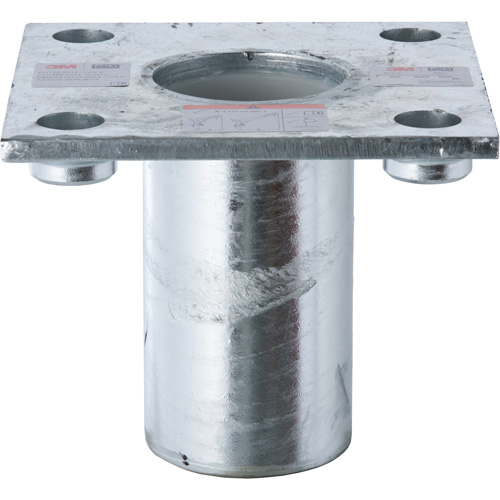 Base d'insertion principale galvanis&eacute;e avec plaque sup&eacute;rieure pour espace clos DBI-SALA Absolute Business Supply