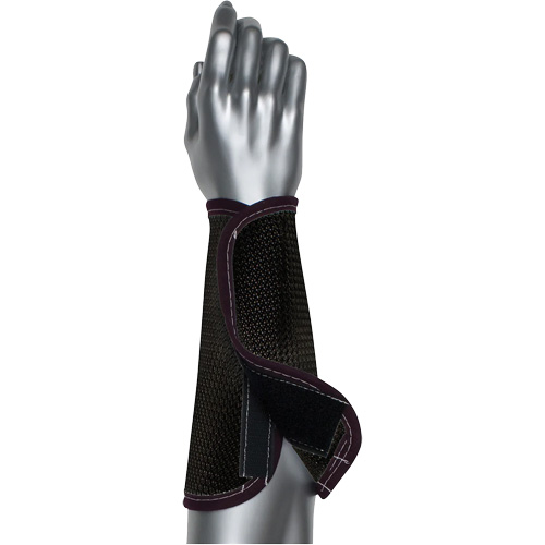 Kut Gard&reg; 2-Ply Cane Mesh Sleeve, Nylon, 9", ASTM ANSI Level A4, Black Absolute Business Supply