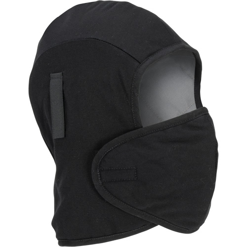 Doublure matelass&eacute;e ignifug&eacute;e Pioneer 766A pour casque de s&eacute;curit&eacute; avec embout buccal amovible, Noir/Gris, Coton/FR-Tech/Modacrylique/Nylon Absolute Business Supply