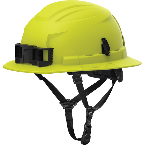 BOLT Full Brim Safety Helmet, Meets CSA Type 2, Ratchet Suspension, Non-Vented Absolute Business Supply