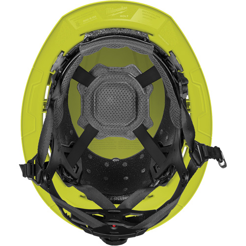 BOLT Full Brim Safety Helmet, Meets CSA Type 2, Ratchet Suspension, Non-Vented Absolute Business Supply