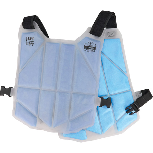 Chill-Its 6210 Phase Change Cooling Vest, One Size, Blue Absolute Business Supply