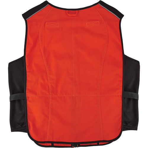 Chill-Its 6255 Lightweight Phase Change Cooling Vest (Vest Only), Small/Medium, Orange Absolute Business Supply