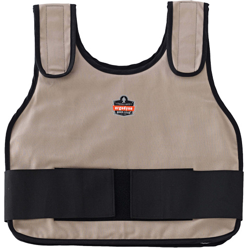Chill-Its 6235 Standard Phase Change Cooling Vest, Large/X-Large, Khaki Absolute Business Supply