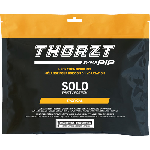 THORZT Sugar-Free Solo Shot Hydration Drink Mix, Single Serve, Tropical Absolute Business Supply