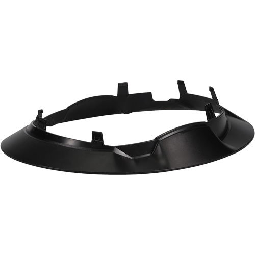 Wide Clip-On Full Brim for RZRBack Climbing Helmet, White Absolute Business Supply