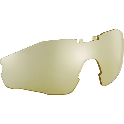 MY6 Safety Glasses Replacement Lens, Anti-Fog/Anti-Scratch, Amber, MY6 Absolute Business Supply