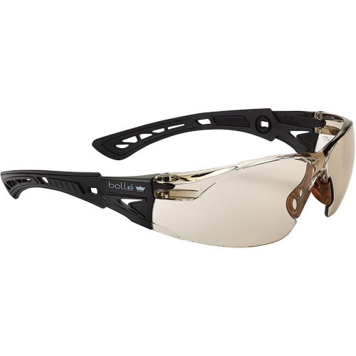 Lunettes de s&eacute;curit&eacute; Rush + BSSI, Lentille Brun/Cuivre, Antibu&eacute;e/Anti-&eacute;gratignures, ANSI Z87+ Absolute Business Supply