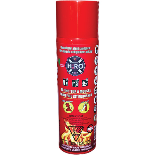 Hero 911 PFAS-Free Fire Extinguisher, ACK, 500 ml Capacity Absolute Business Supply