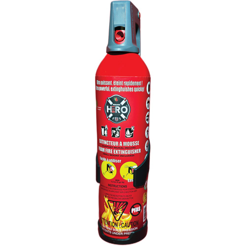 Hero 911 PFAS-Free Fire Extinguisher, ACK, 750 ml Capacity Absolute Business Supply
