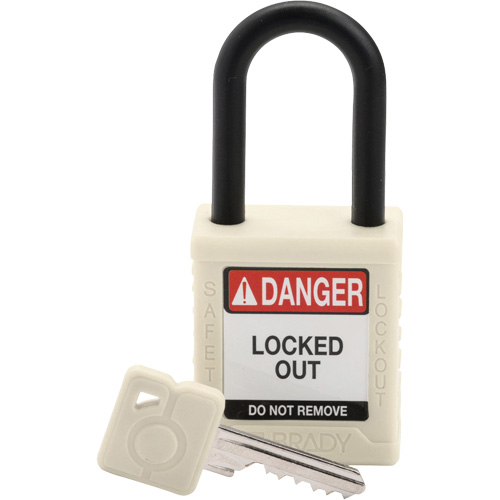 Cadenas de s&eacute;curit&eacute; Velocity, Cadenas de s&eacute;curit&eacute;, Cl&eacute;s diff&eacute;rentes, Nylon, Largeur de 1-1/2" Absolute Business Supply
