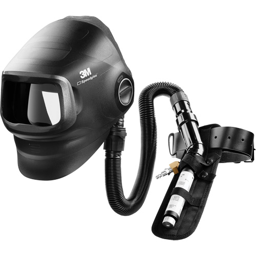 Masque de soudage robuste Speedglas G5-01 avec soupape de refroidissement V-100 Vortex, Standard, Soudage Absolute Business Supply