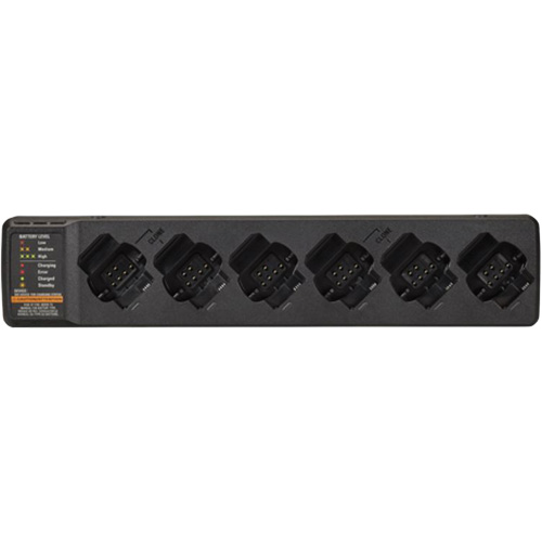 Chargeur multi-unit&eacute;s &agrave; 6 emplacements pour radio bidirectionnelle Curve Absolute Business Supply