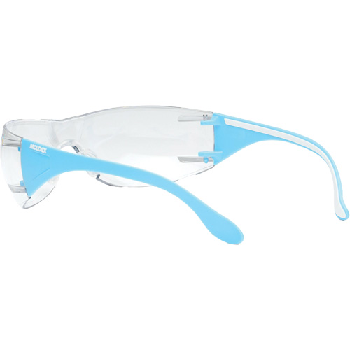 Adapt Lite Blue/White Safety Glasses, Clear Lens, Anti-Fog/Anti-Scratch, ANSI Z87+/Meets/Exceeds CSA Z94.3 Absolute Business Supply