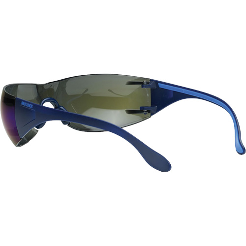 Adapt Lite Safety Glasses, Blue Mirror Lens, Anti-Fog/Anti-Scratch, ANSI Z87+/Meets/Exceeds CSA Z94.3 Absolute Business Supply
