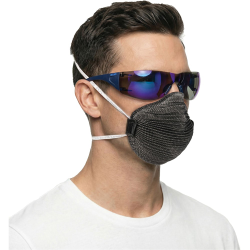 Adapt Lite Safety Glasses, Blue Mirror Lens, Anti-Fog/Anti-Scratch, ANSI Z87+/Meets/Exceeds CSA Z94.3 Absolute Business Supply