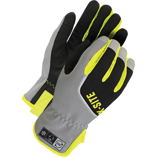 X-Site&reg; Cut-Resistant Lined Touch Screen Performance Gloves, Size X-Large, Thinsulate/Microfibre/Spandex Shell, ASTM ANSI Level A5 Absolute Business Supply