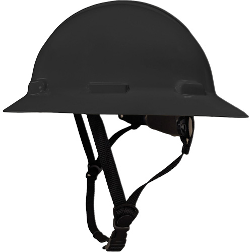 LIDGUARD&reg; Full Brim Hardhat with Chinstrap, Meets CSA Type 2, Ratchet Suspension, Vented Absolute Business Supply