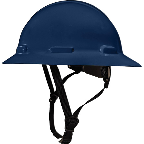 LIDGUARD&reg; Full Brim Hardhat with Chinstrap, Meets CSA Type 2, Ratchet Suspension, Vented Absolute Business Supply