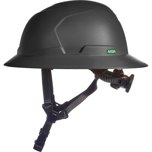 V-Gard H2&reg; Full Brim Safety Helmet, Ratchet Suspension, Non-Vented Absolute Business Supply