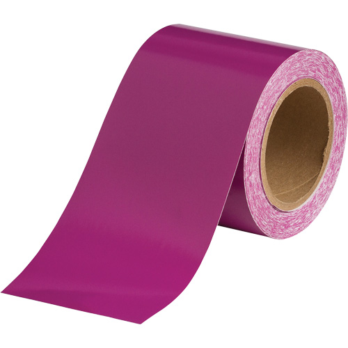 Ruban marqueur de tuyau, 90', Mauve Absolute Business Supply