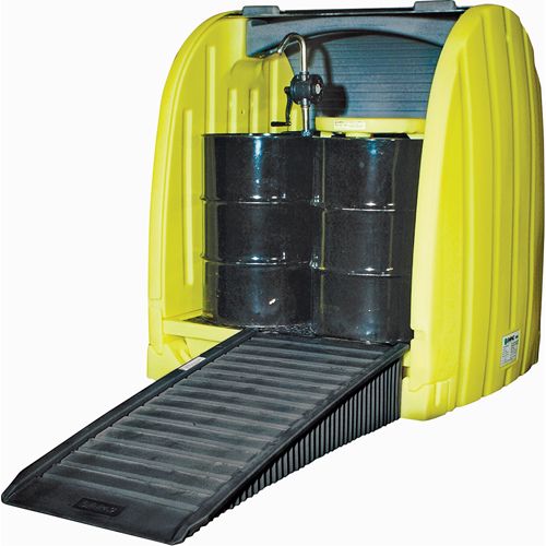 Remises & syst&egrave;mes Spillpallet, 65" lo x 58" la x 69" h, Capacit&eacute; de charge 6000 lb Absolute Business Supply