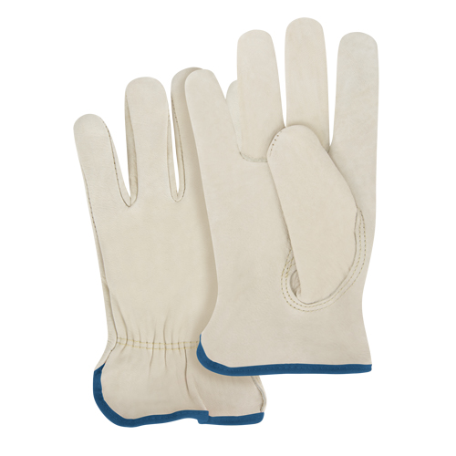 Gants pour conducteurs &agrave; ajustement serr&eacute;, T-Grand, Paume en Cuir fleur de vache Absolute Business Supply
