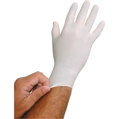 BioTek&reg; Disposable Gloves, Small, Latex, 6-mil, Powdered, White Absolute Business Supply