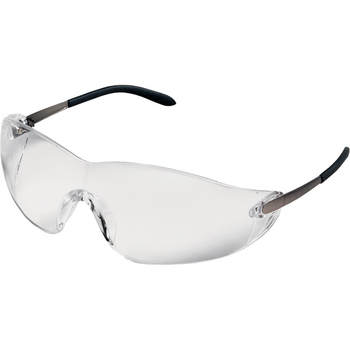 Blackjack&reg; Safety Glasses, Clear Lens, Anti-Scratch, ANSI Z87+/Meets/Exceeds CSA Z94.3 Absolute Business Supply