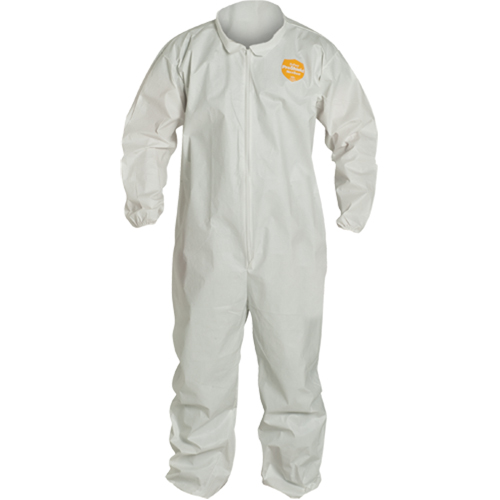 ProShield&reg; 60 Coveralls, Small, White, Microporous Absolute Business Supply