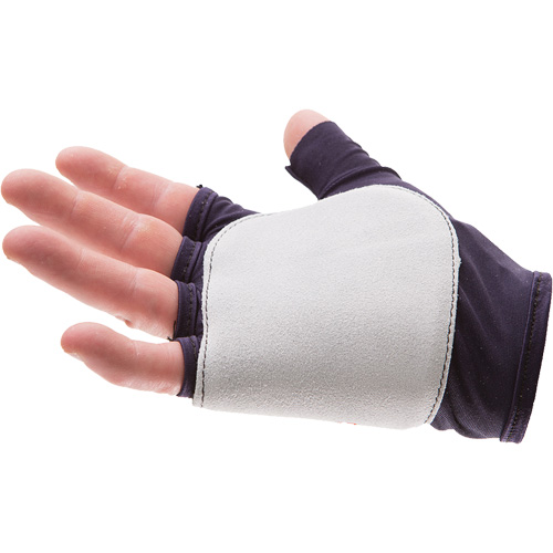 Gants de protection sans doigts paume/c&ocirc;t&eacute;, droit, T-petit, Paume en Su&egrave;de, Poignet &agrave; enfiler Absolute Business Supply
