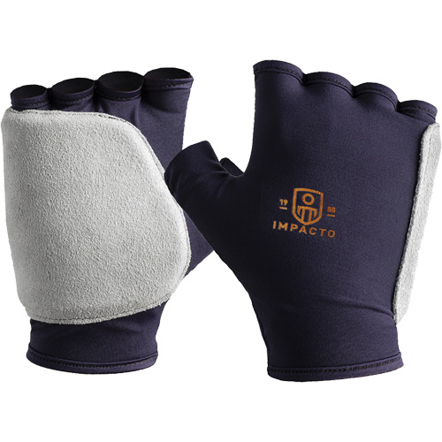 Enveloppe protectrice pour gant droit contre les impacts lat&eacute;raux et de la paume, T-petit, Paume en Cuir fleur, Poignet &agrave; enfiler Absolute Business Supply