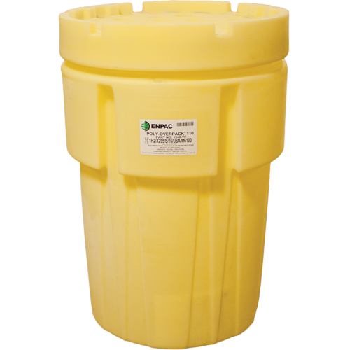 Poly-Overpack&reg; 110 Salvage Drum, 103 US gal., Stationary Absolute Business Supply