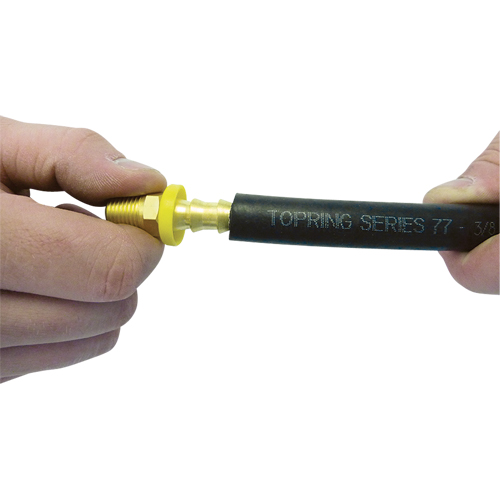 Tuyaux &agrave; air Topflex Lock-On - Raccords reutilisables de rechange Absolute Business Supply