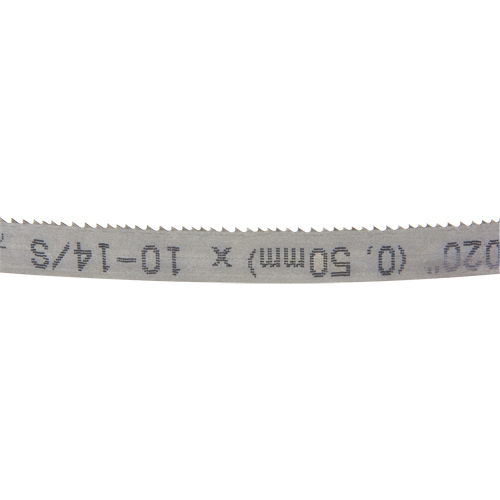Univerz Portable Band Saw Blade, Bi-Metal, 44-7/8" L x 1/2" W x 0.020" Thick, 10-14 TPI Absolute Business Supply