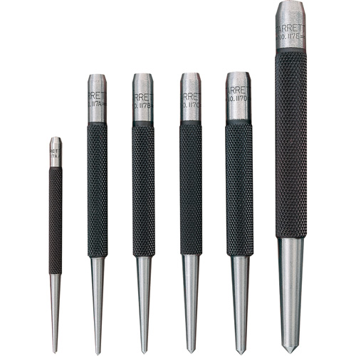 Centre Punches With Round Shanks, 5 Pieces Absolute Business Supply