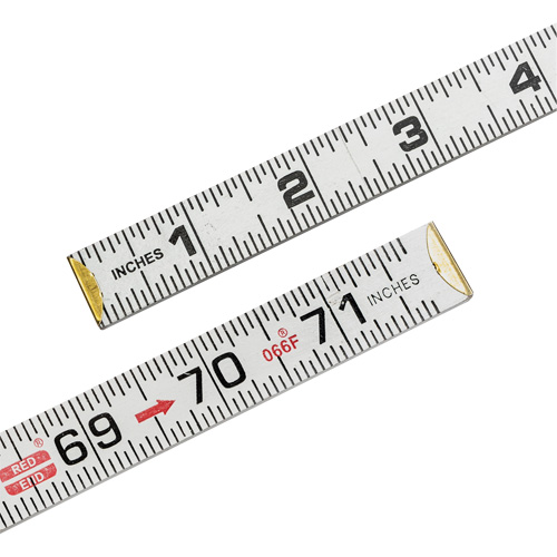 R&egrave;gle plate Red End, 6' lo, Bois Absolute Business Supply